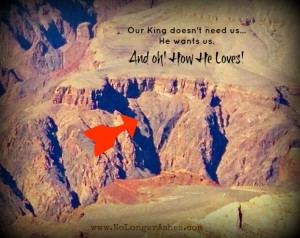 #21DayPause Challenge... oh how He loves!! And He loves BIG! #NoLongerAshes